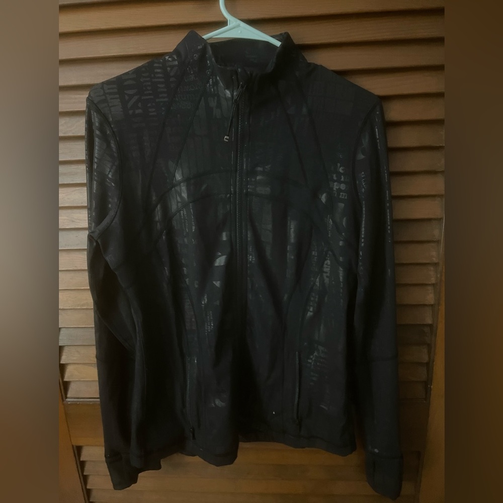 Lululemon special edition define jacket size 10 worn once black